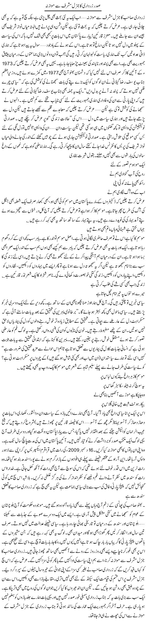 Ijaz Hafeez Khan columns