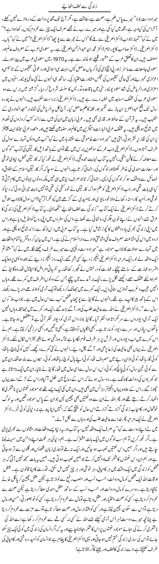 Pakistani Urdu columns on burning issues
