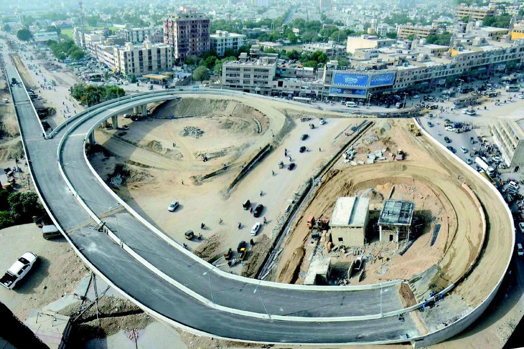 KARACHI Signal Free Corridor (ShahraheShershah Suri/Nawab Siddique