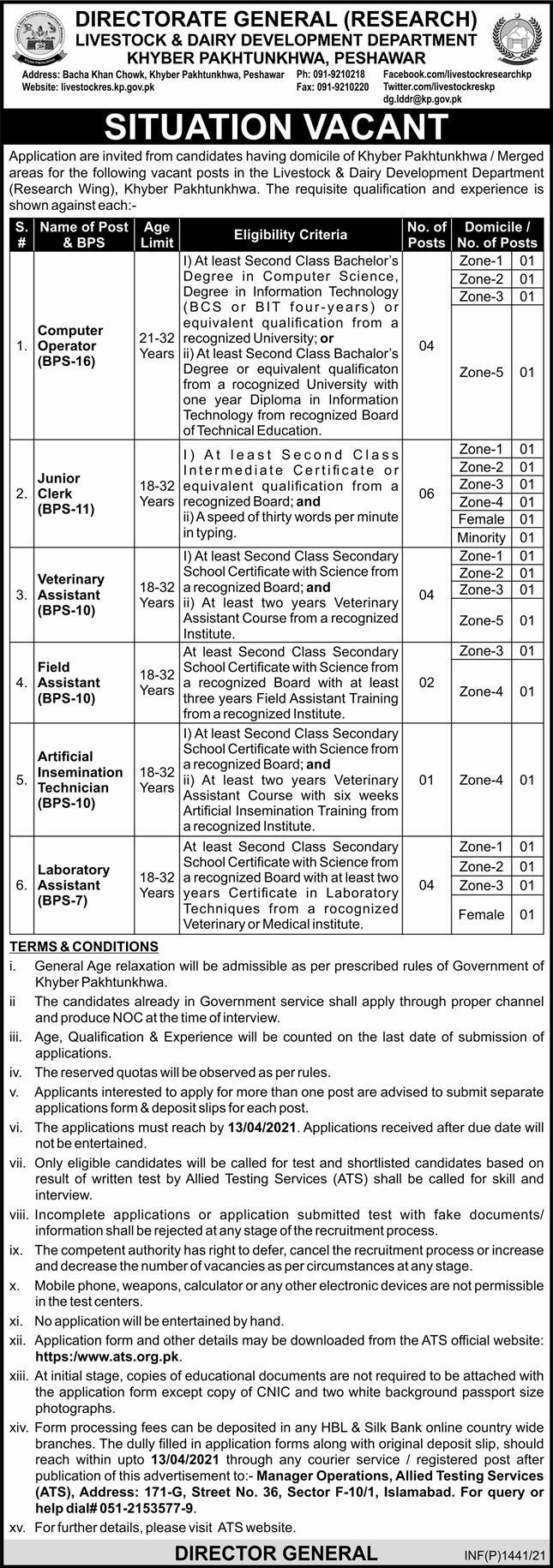 Latest job in Fisheries Department KPK 2021 ATS application form Latest job in Fisheries Department KPK 2021 ATS application form